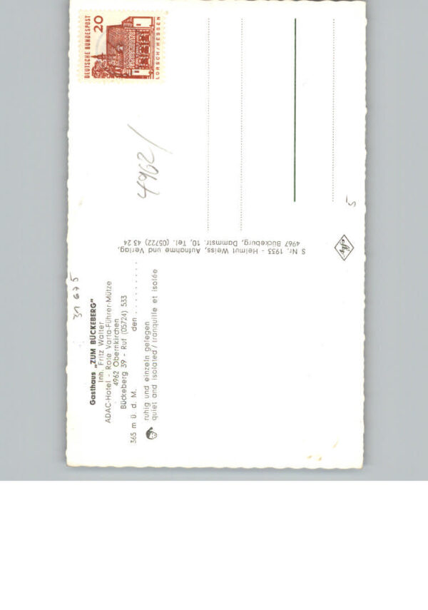 Obernkirchen Gasthaus Zum Bueckeberg – Bild 2