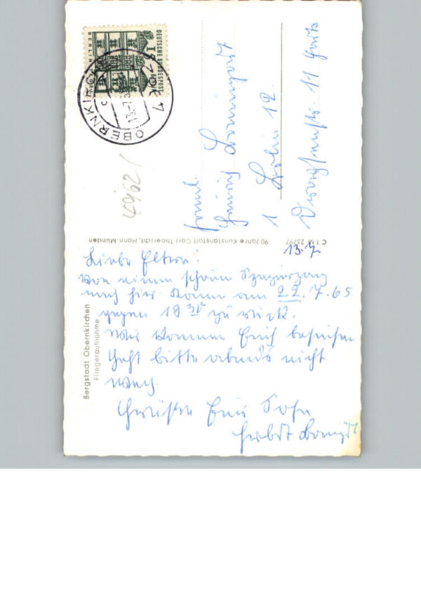 Obernkirchen Fliegeraufnahme – Bild 2
