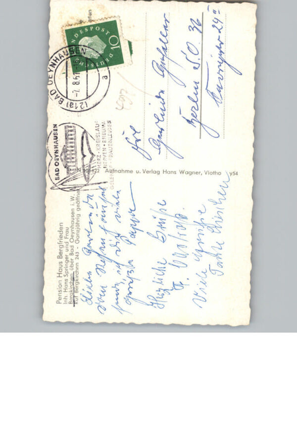 Bergkirchen Bad Oeynhausen Pension Haus Bergfrieden – Bild 2