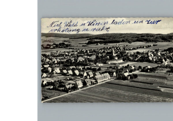 Preussisch Oldendorf Luftaufnahme