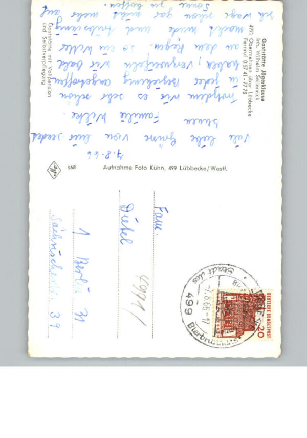 Obermehnen Gaststaette Jaegerklause – Bild 2