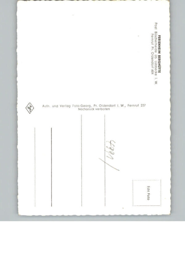 Buescherheide Ferienheim Berghuette – Bild 2
