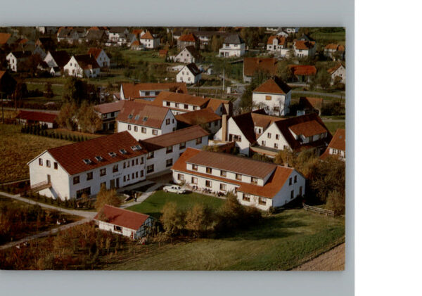 Holzhausen Luebbecke Luftaufnahme Pension Haus Stork