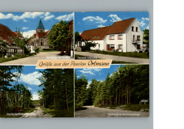 Holzhausen Luebbecke Pension Ortmann