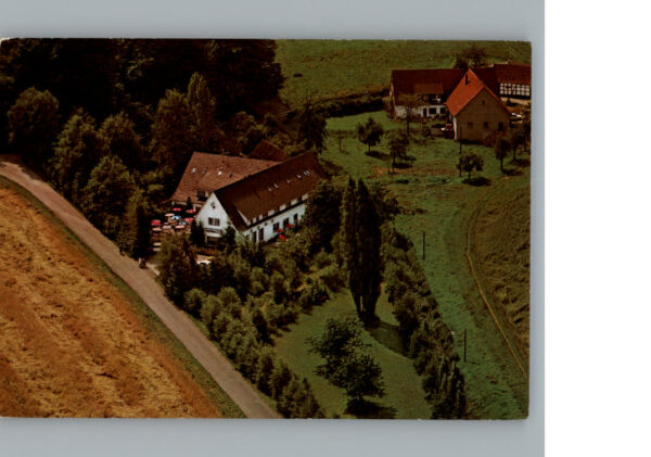 Holzhausen Luebbecke Luftaufnahme Pension Haus Stork