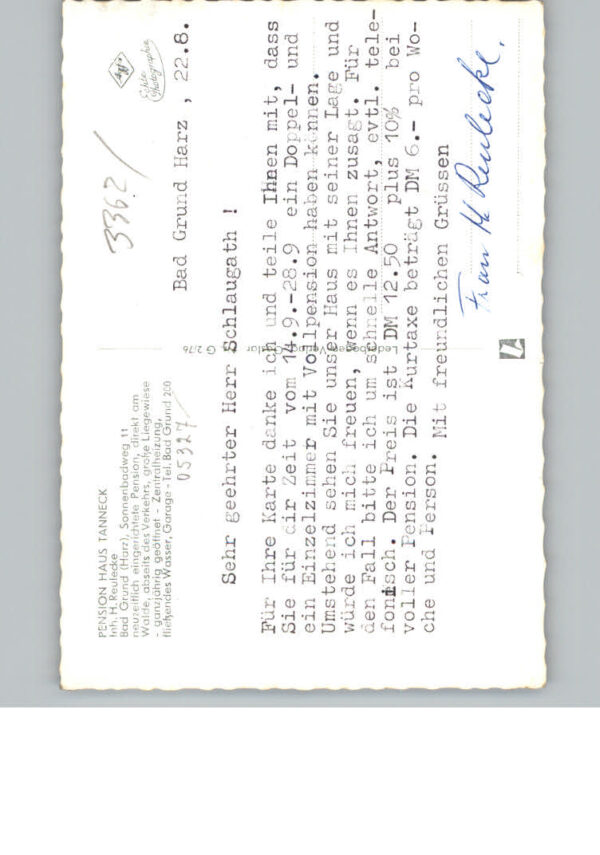 Bad  Grund Pension Haus Tanneck – Bild 2