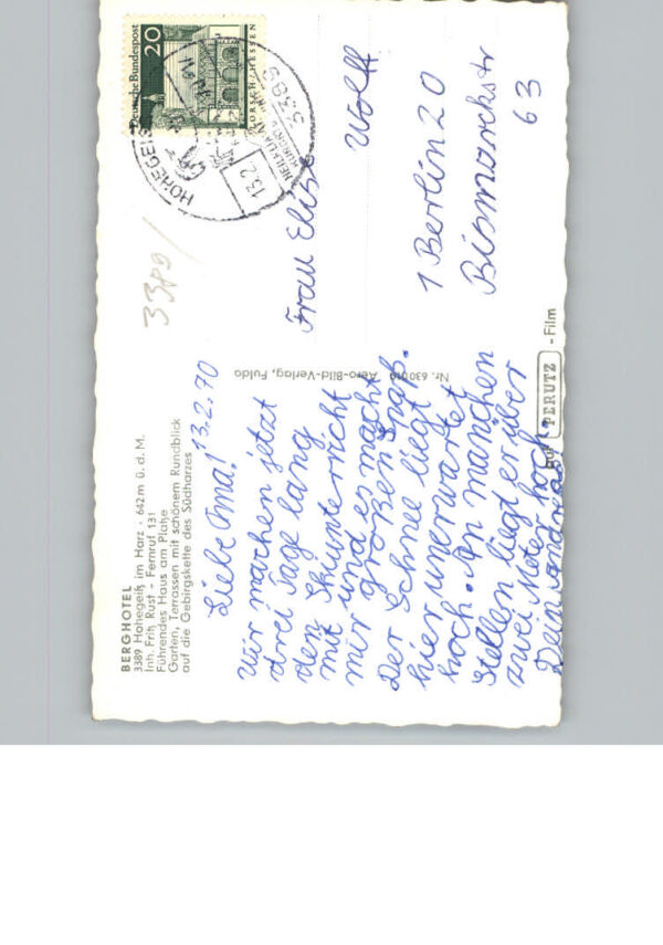 Hohegeiss Harz Hotel Berg – Bild 2