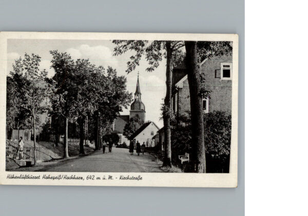 Hohegeiss Harz Kirchstrasse