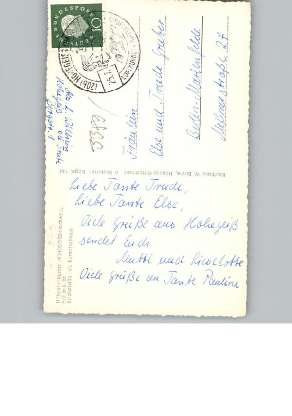 Hohegeiss Harz Kirchstrasse – Bild 2