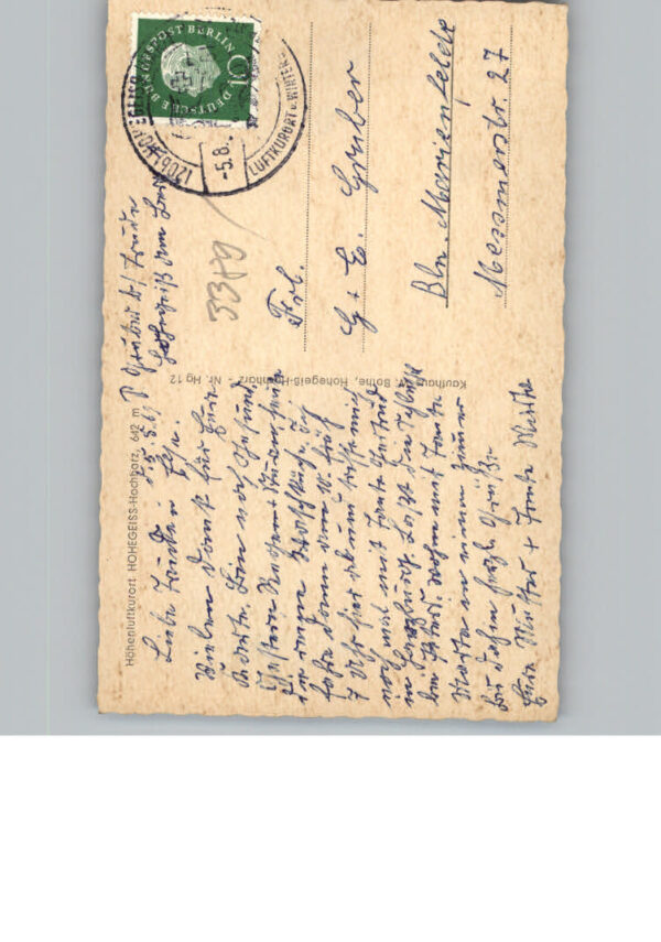 Hohegeiss Harz Postamt – Bild 2