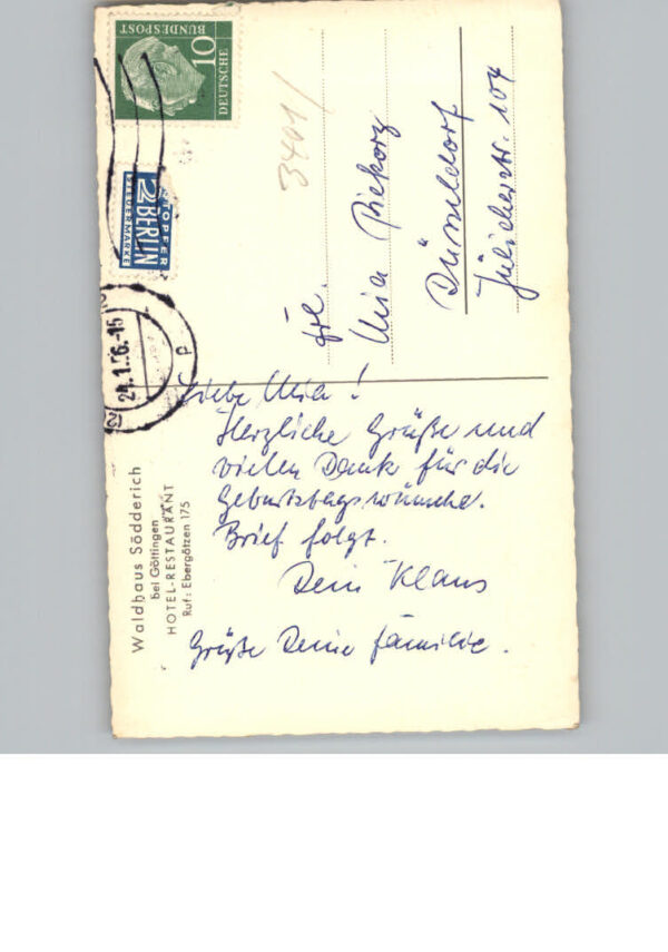 Goettingen Niedersachsen Hotel - Restaurant Soedderich – Bild 2