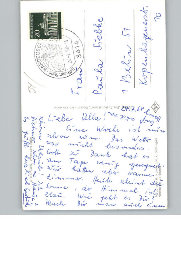 Goettingen Niedersachsen Weenderstrasse – Bild 2