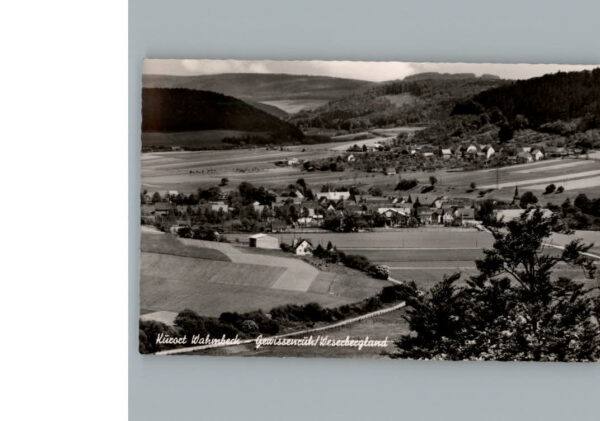 Wahmbeck Weserbergland Luftaufnahme