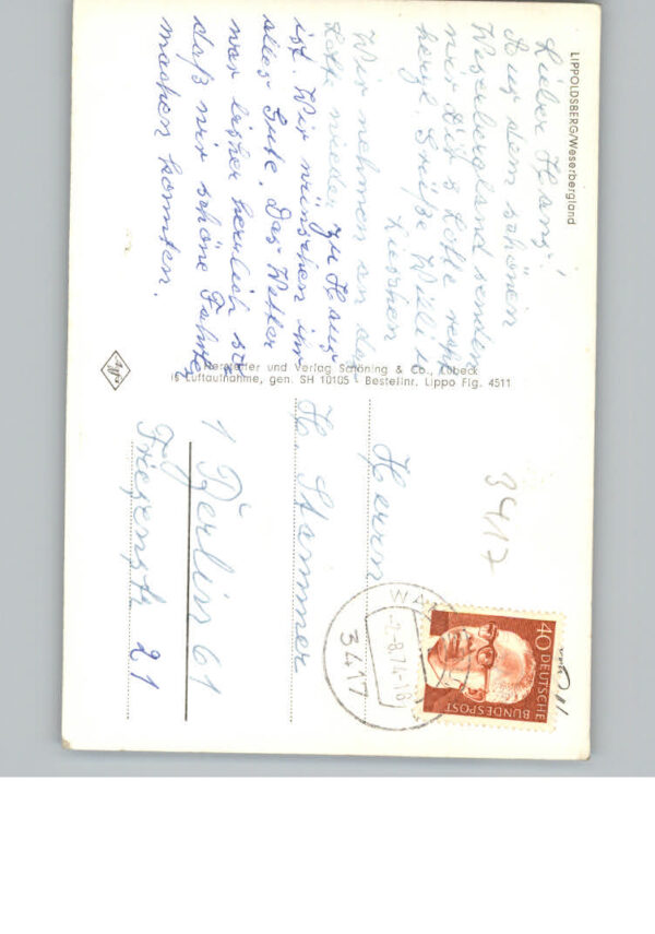 Lippoldsberg Luftaufnahme – Bild 2