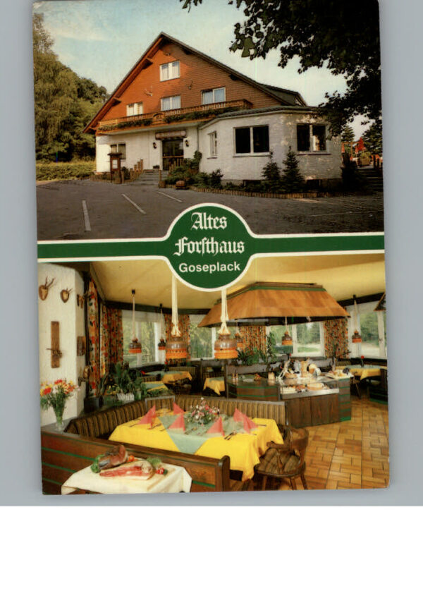 Hardegsen Goseplack Cafe-Restaurant - Hotel Altes Forsthaus