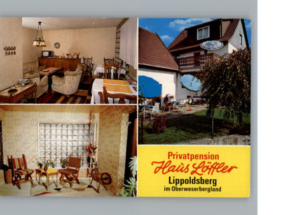 Lippoldsberg Pension Haus Loeffler