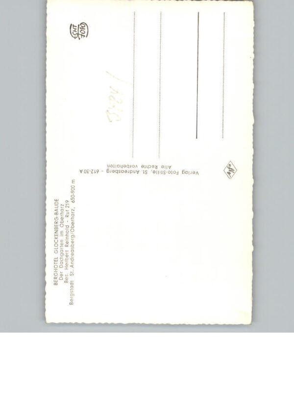 St. Andreasberg Hotel Glockenberg - Baude – Bild 2