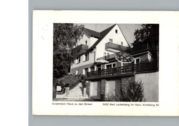 Bad Lauterberg Pension Haus zu den Birken