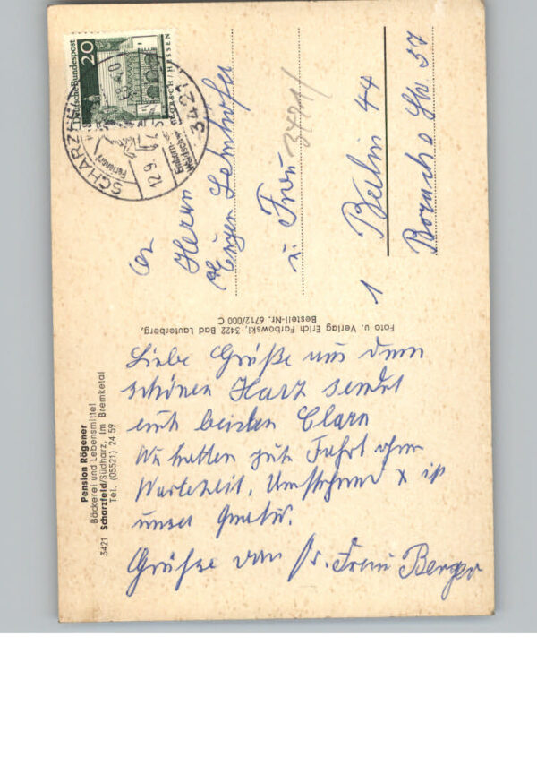 Scharzfeld Pension Roegener – Bild 2