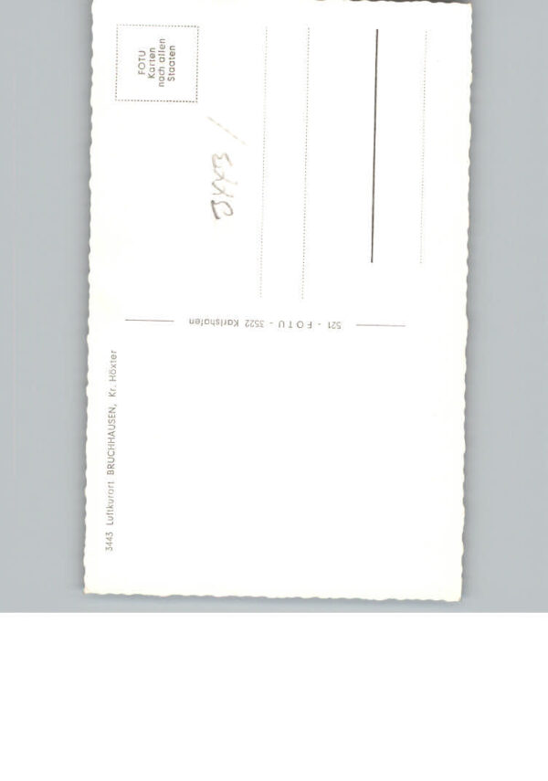Bruchhausen Hoexter Gedicht W. Diederichs – Bild 2