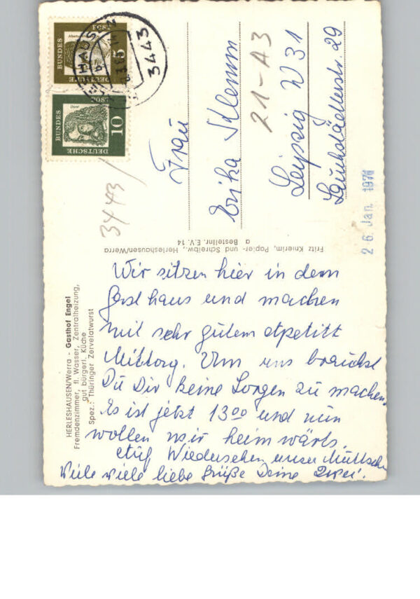Herleshausen Gasthof Engel – Bild 2