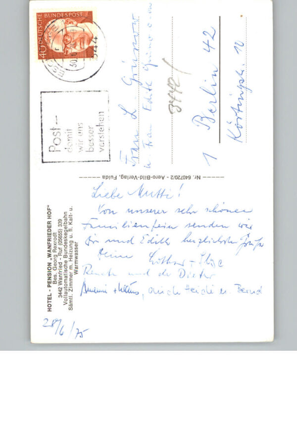 Wanfried Hotel Wanfrieder Hof – Bild 2