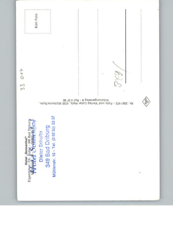 Bad  Driburg Hotel Sonnenhof – Bild 2
