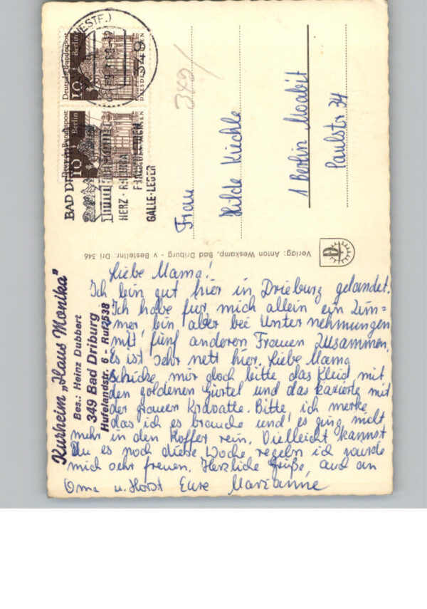 Bad  Driburg Haus Bergfrieden – Bild 2