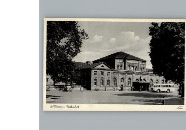 Goettingen Niedersachsen Bahnhof