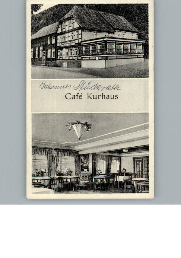 Wieda Cafe zur gruenen Tanne