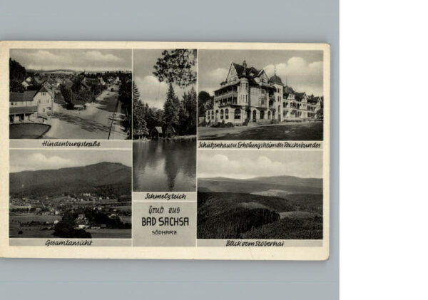 Bad Sachsa Harz Hindenburgstrasse