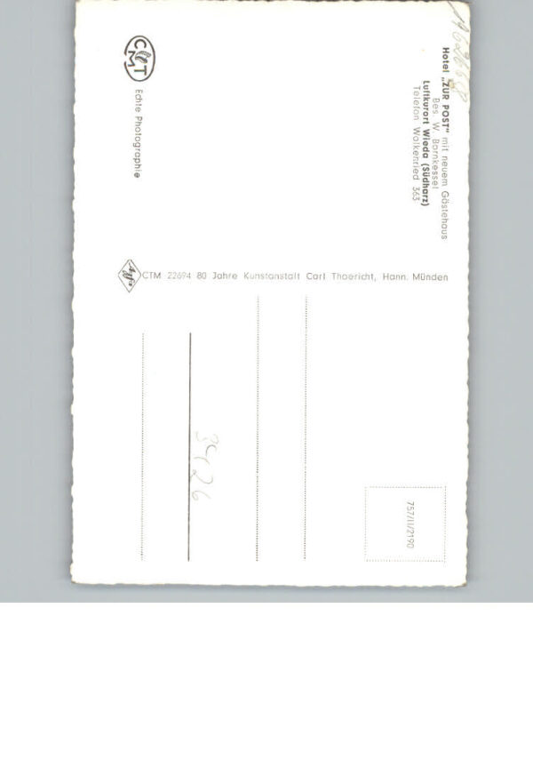 Wieda Hotel zur Post – Bild 2