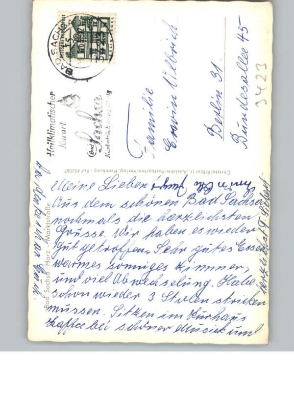 Bad Sachsa Harz Marktstrasse – Bild 2
