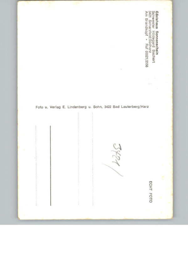 Scharzfeld Gasthaus Sonnenschein – Bild 2