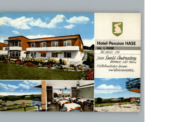 St Andreasberg Harz Hotel Hase