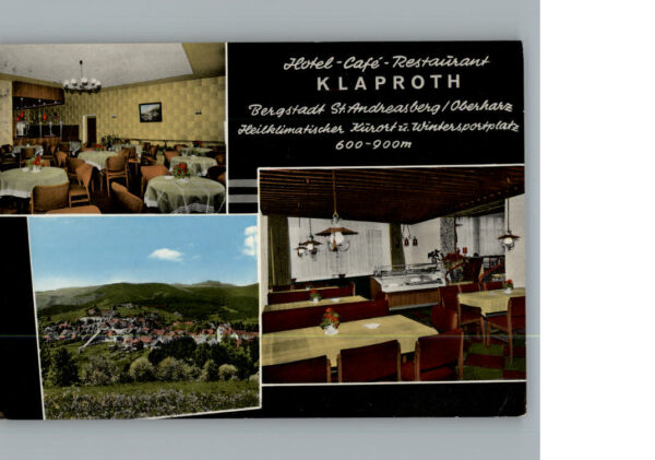 St Andreasberg Harz Hotel Klaproth