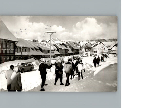 Oderbrueck Winter-Karte Schuetzenstrasse