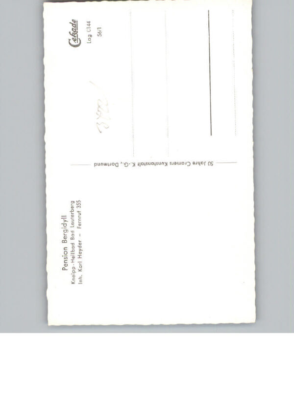Bad Lauterberg Pension Bergidyll – Bild 2