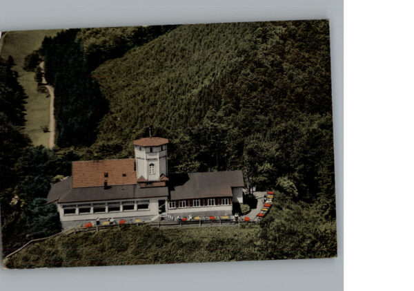 Bad Lauterberg Luftaufnahme Burgrestaurant Hausberg
