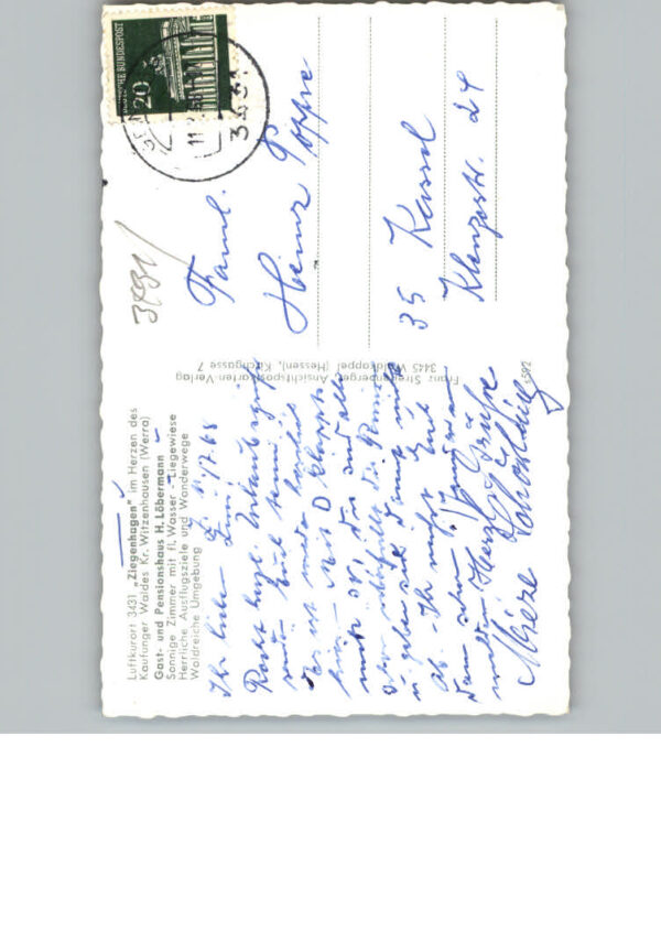Ziegenhagen Witzenhausen Pension Loebermann – Bild 2