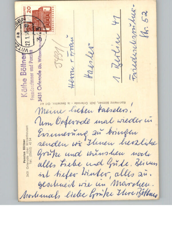 Witzenhausen Pension Boettner – Bild 2
