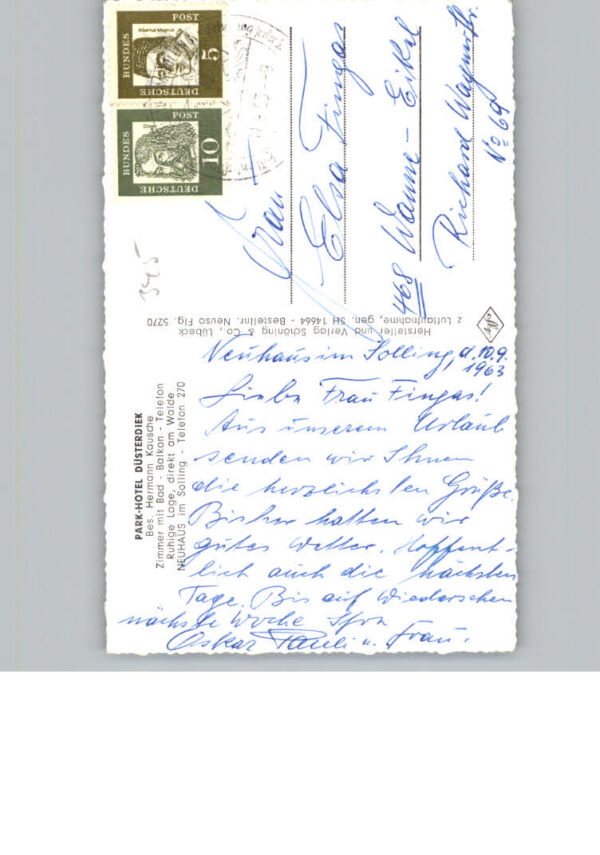 Neuhaus Solling Hotel Duesterdiek – Bild 2