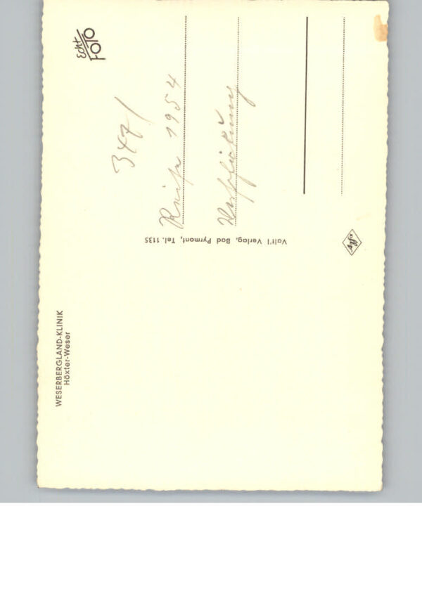 Hoexter Weser Weserbergland Klinik – Bild 2