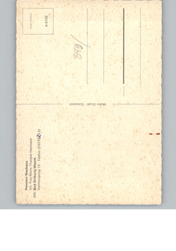Bad  Driburg Pension Neuhaus – Bild 2