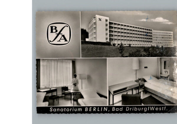 Bad  Driburg Kurklinik Sanatorium BfA