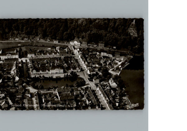 Bad Karlshafen Luftaufnahme