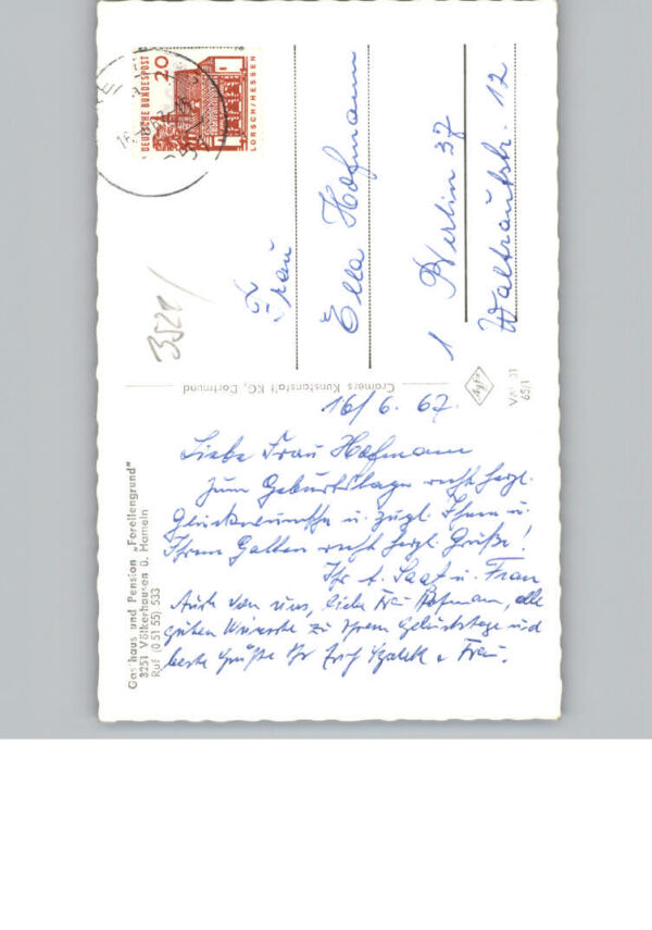 Voelkerhausen Gasthaus Pension Forellengrund – Bild 2