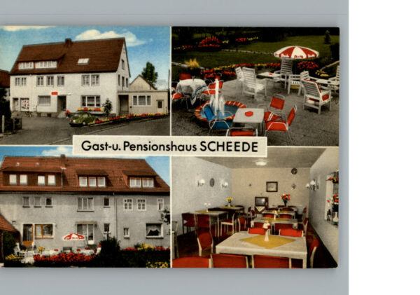 Oberweser Hessen Gasthaus Pension Scheede