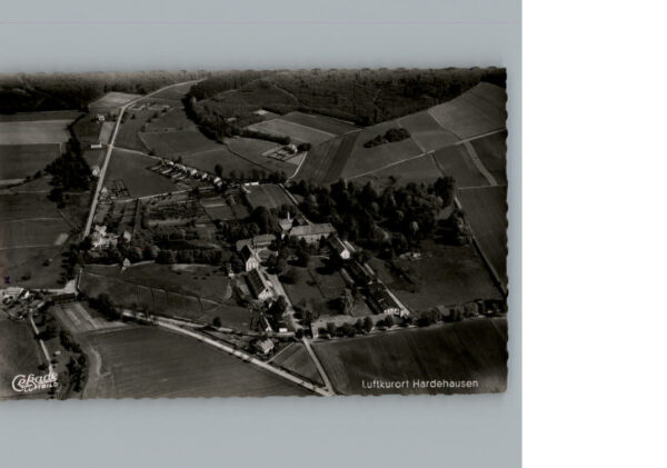 Hardehausen Luftaufnahme Gasthaus Pension Variemann