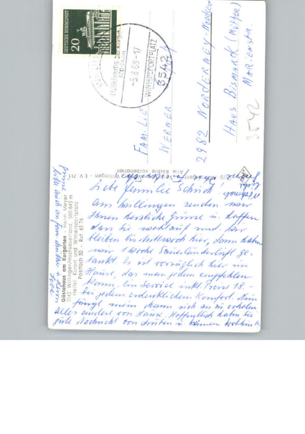 Willingen Sauerland Gaestehaus am Kurgarten – Bild 2